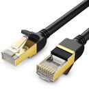 UGREEN UGREEN Ethernet RJ45 Flat network cable , Cat.7, STP, 1m (Black)