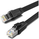 UGREEN UGREEN NW134 Cat 8 U/FTP Flat Ethernet RJ45 Cable Pure Copper 3m (black)