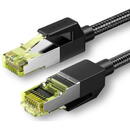 UGREEN UGREEN NW150 Cat 7 F/FTP Braid Ethernet RJ45 Cable 1m (black)