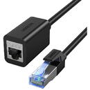 UGREEN UGREEN NW192 Cat 8 S/FTP Ethernet RJ45 Extension Male/Female PatchCords 2m (black)
