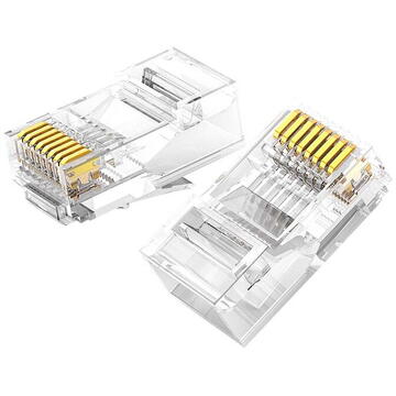 RJ45 Plug UGREEN NW120, Ethernet, 8P/8C, Cat.6/6e, UTP (100 pieces)