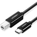 UGREEN USB 2.0 C-B UGREEN US241 to 2m printer cable (black)