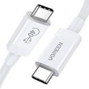 UGREEN USB-C to USB-C UGREEN USB4 Cable, 40Gbps, 0.8m (White)