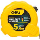 Deli Tools Steel Measuring Tape 5m/25mm Deli Tools EDL9025Y (yellow)