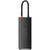 Baseus Lite Series Hub 6w1 USB-C to 2x USB 3.0 + USB-C PD + HDMI + SD/TF (black)