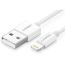 UGREEN UGREEN Nickel plated Lightning Cable MFi 1m (white)