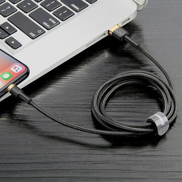 Baseus Cafule Cable USB Lightning 2A 3m Gold+Black
