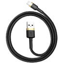Cafule Cable USB Lightning 2A 3m Gold+Black
