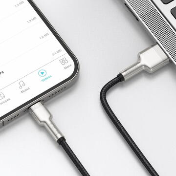 Baseus USB  for Lightning  Cafule, 2.4A, 2m (black)