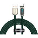 Display USB to Type-C, 66W, 2m green