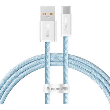Baseus USB to USB-C  Dynamic Series, 100W, 1m Albastru