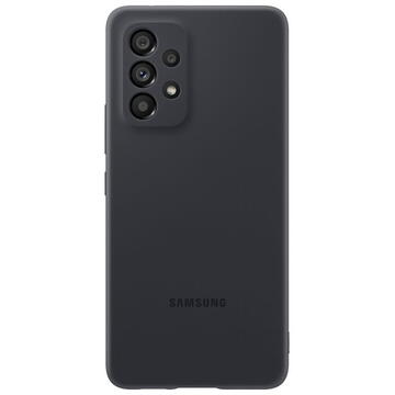 Silicone Cover Samsung Galaxy A53 5G Negru EF-PA536TBEGWW