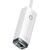 Placa de retea Baseus Lite Series USB to RJ45 network adapter, 100Mbps (white)