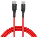 BlitzWolf USB-C PD BlitzWolf cable BW-TC17 PD3.0 QC4.0 0.9m (red)