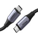 UGREEN UGREEN US355 USB-C to USB-C  3.1 Gen.2, PD, 5A, 100W, 4K, 10Gbps, 1m (black)