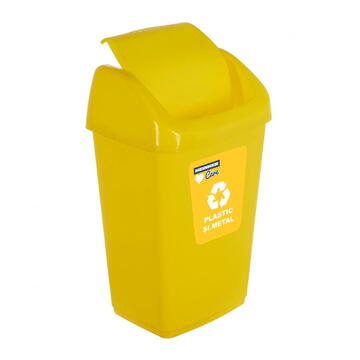 Heinner COS GUNOI PT RECICLARE ECO 35 L, GALBEN