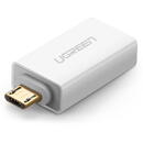 UGREEN UGREEN US195 USB to micro USB Adapter, OTG (white)