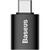 Baseus Ingenuity USB-C to USB-A adapter OTG (Black)