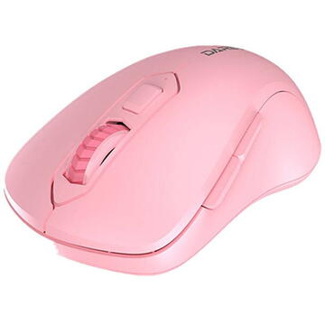 Mouse DAREU LM115G, 2.4GHz, 800-1600DPI, Roz