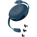 Baseus Magnetic USB cable Baseus Zinc 3in1 USB-C / Lightning / Micro 20W, 1m (blue)
