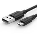 Cable USB to Micro USB , QC 3.0, 2.4A, 3m (black)