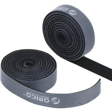 Orico Circle Velcro Straps 1m (black)