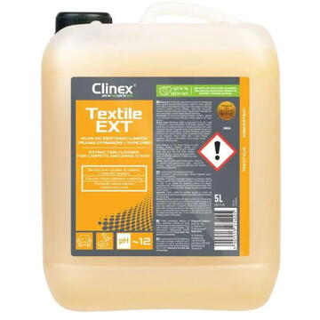 CLINEX Textile EXT, 5 litri, detergent concentrat pentru curatare covoare si tapiterie