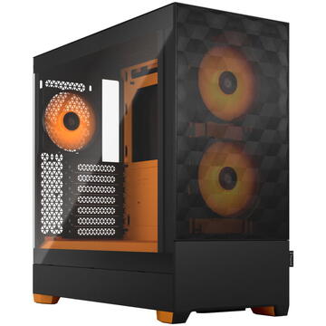 Carcasa Fractal Design Pop Air RGB TG Tower Case Orange