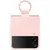 Husa Samsung Silicone Cover with Ring  pentru Galaxy Z Flip4, Pink