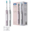 Braun Braun Oral-B toothbrush Pulsonic Slim 4900 rose / - Luxe 4900 platinum / rose-gold with 2nd hands.