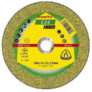 KLINGSPOR Disc de taiere KLINGSPOR C 24 Extra, plat, pentru piatra-beton, 230mmx3mm