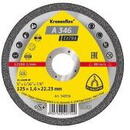 KLINGSPOR Disc de taiere KLINGSPOR A 346 Extra, plat, pentru inox, otel, aluminiu, 125mmx1,6mm