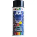 DUPLI-COLOR Vopsea spray retus auto metalizata DUPLI-COLOR Skoda, negru magic 9910, 400ml