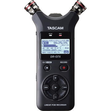 Reportofon Tascam DR-07X dictaphone Flash card Black