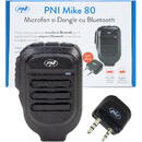 Microfon si Dongle cu Bluetooth PNI Mike 80, dual channel, compatibil cu PNI HP 8001L