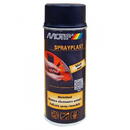 Vopsea spray tunning folie detasabila MOTIP Sprayplast, 400ml, negru mat