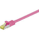Goobay goobay Patch cable SFTP m.Cat7 pink 7,50m - LSZH, Magenta