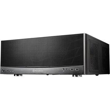 Carcasa Silverstone Technology SilverStone SST-GD11B, HTPC case (black)