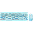 MOFII Wireless keyboard + mouse set MOFII Honey Plus 2.4G (blue)