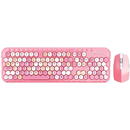MOFII Wireless keyboard + mouse set MOFII Honey Plus 2.4G (pink)