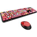 MOFII Wireless keyboard + mouse set MOFII Sweet 2.4G (black&red)