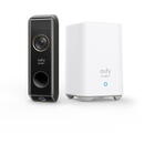 eufy Kit Sonerie video eufy + HomeBase 2, Dual Camera Add-On, 2K HD, autonomie 6 luni, Negru