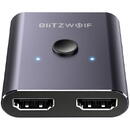 BlitzWolf BlitzWolf BW-HDC2 Switch Box 2 x 1 4K HDMI (gray)