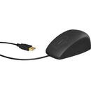 RaidSonic Keysonic KSM-5030M-B Waterproof silicone mouse with USB connector, Black