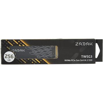 SSD Zadak TWSG3 256GB PCIe Gen3 x4 M.2