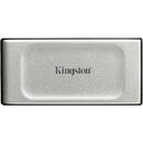 Kingston XS2000 Portable - SSD - 4TB - USB-C 3.2 Gen 2x2 (20 Gbit/s), silver/black