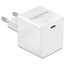 Delock DeLOCK USB charger 1 x USB Type-C PD 3.0 compact with 40 W (white)