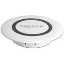 Delock DeLOCK wireless Qi quick charger 7.5 W + 10 W for table installation (white)