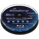 BD-R DL 6x CB 50GB MediaR Pr. 10 pieces