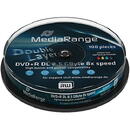 MediaRange DVD+DL 8X CB 8,5GB MediaR Pr. 10 pieces